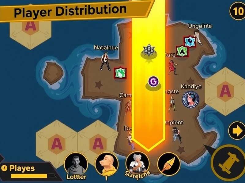 Incandescent Edge Battle Player Distribution Map